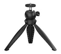 Phone Tripod - Portable Extendable Small Tripod | Adjustable Stands for Tabletop Travel Camera Studio Tracking Floor Outdoor Desk Hiking Car