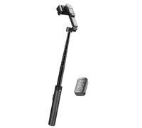 Phone Tripod Stand, Auto Face Tracking Tripod With 360° Rotation & Gesture Control For Live, Black