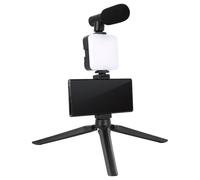 Phone Tripod | Tripod for Selfie Stick | Phone Selfie Light | Stable LED Phone Tripod Mount for Multifunctional Portable Mobile Phones Stand