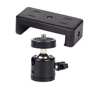 Phone Tripods Holder Clip With Cold Shoe Mount Rotate Adjustable Clamp Holder For Phone Smartphone Clip Bracket