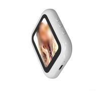Phone Vlog Selfie Monitor 2.4 Inch IPS Display, 240X320 Resolution Magnetic Wireless Back Camera Phone Monitor Screen Full View Screen Magnetic Attachment 600MAh
