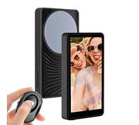 Phone Vlog Selfie Monitor Screen, Phone Mirror for Back Camera Recording, No Latency Smartphone Attachment for Vlogging Photography Video Live Streaming Recording
