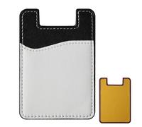 Phone Wallet - Back Card Holder For Phone, Leather Phone Wallet | Sticky Phone Wallet, Non-slip Card Holder With Non Marking Adhesive, Wallet Case, a, 3,82x2,6 pouces, Refer to description