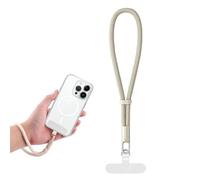 Phone Wrist Strap,Anti Theft Phone Chain,Safety Lanyard for Pho/ne,Adjustable Ph/one Strap Wrist,Cellphone Lanyard with Tether Tab,Anti Lost Bracelet Hand Strap for Ph/ones Case Cameras Keys（BEIGE）