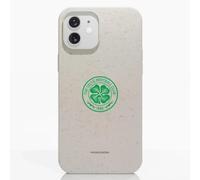 PHONECASES3D Celtic FC Mobile Phone Case for Apple iPhone 12 - Logo - Ergonomic Design - Lightweight and Durable Protection for Mobile Phone - White