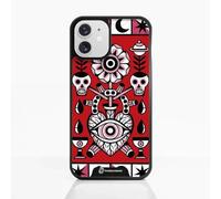 PHONECASES3D Mobile Case for Apple iPhone 12 Mini Sinsentia - 3D Phone Case - Duality - Case with Patented 3D Effect - Lightweight and Durable Protection - Black