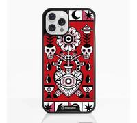 PHONECASES3D Mobile Case for Apple iPhone 12 Pro Sinsentia - 3D Phone Case - Duality - Case with Patented 3D Effect - Lightweight and Durable Protection - Black
