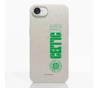PHONECASES3D Mobile Case for Apple iPhone 16e Celtic FC - Vertical - Ergonomic Design - Lightweight and Durable Protection for Mobile Phone - White
