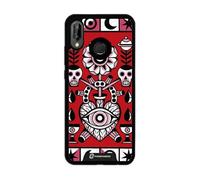 PHONECASES3D Mobile Phone Case for Huawei P20 Lite Sinsentido - 3D Phone Case - Duality - Case with Patented 3D Effect - Lightweight and Durable Protection - Black