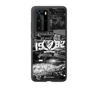 PHONECASES3D - Mobile Phone Case for Huawei P40 Official Färjestads BK TPU Protector Black