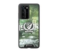 PHONECASES3D - Mobile Phone Case for Huawei P40 Official Färjestads BK TPU Protector Black