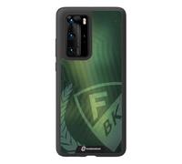 PHONECASES3D - Mobile Phone Case for Huawei P40 Pro Official Färjestads BK TPU Protector Black