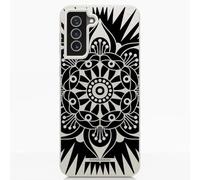 PHONECASES3D Mobile Phone Case for Samsung Galaxy S21 Plus/Pro Sinsentido - Compostable Phone Case - Power Vision - Ergonomic Design - Lightweight and Durable Protection for Mobile Phone - White