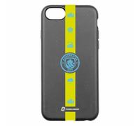 PHONECASES3D - Official Man City Plant Based Compostable Mobile Case for Apple iPhone 7 Black