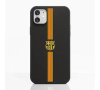 PHONECASES3D - Phone Case compatible with Apple iPhone 11 FC Barcelona Ergonomic Design - Lightweight & Durable Protection - Black