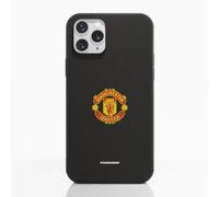 PHONECASES3D - Phone Case compatible with Apple iPhone 11 Pro Manchester United FC - Color Shield - Ergonomic Design - Lightweight & Durable Protection - Black