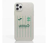 PHONECASES3D - Phone Case compatible with Apple iPhone 11 Pro Max Hibernian FC Official Compostable 100% Plant Based Black