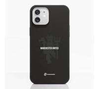 PHONECASES3D - Phone Case compatible with Apple iPhone 12 Manchester United FC - Devil - Ergonomic Design - Lightweight & Durable Protection - Black