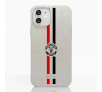 Phonecases3D - Phone Case Compatible with Apple iPhone 12 Manchester United FC Official 100% Plant-Based Black