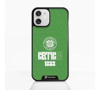 PHONECASES3D Phone Case Compatible with Apple iPhone 12 Mini Celtic FC Patented 3D Effect Design - Lightweight and Durable Protection - Black