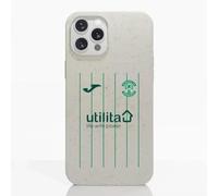 PHONECASES3D - Phone Case compatible with Apple iPhone 12 Pro Hibernian FC Official Compostable 100% Plant Based Black