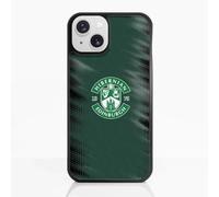 PHONECASES3D - Phone Case compatible with Apple iPhone 13 Hibernian FC Official Protective TPU Black