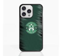 PHONECASES3D - Phone Case compatible with Apple iPhone 13 Pro Hibernian FC Official Protective TPU Black