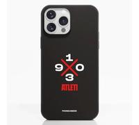 PHONECASES3D - Phone Case compatible with Apple iPhone 13 Pro Max Atlético de Madrid Official Compostable 100% Plant Based Black