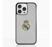 PHONECASES3D - Phone Case compatible with Apple iPhone 13 Pro Real Madrid - White Background - Patented 3D Effect Design - Lightweight & Durable Protection - Black