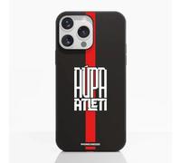 PHONECASES3D - Phone Case compatible with Apple iPhone 14 Pro Max Atlético de Madrid Official Compostable 100% Plant Based Black