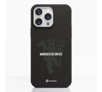 PHONECASES3D - Phone Case compatible with Apple iPhone 15 Pro Max Manchester United FC - Devil - Ergonomic Design - Lightweight & Durable Protection - Black
