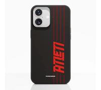 PHONECASES3D - Phone Case compatible with Apple iPhone 16 Atlético de Madrid Official Compostable 100% Plant Based Black