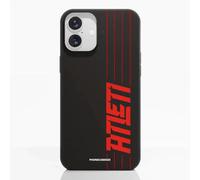 PHONECASES3D - Phone Case compatible with Apple iPhone 16 Plus Atlético de Madrid Official Compostable 100% Plant Based Black