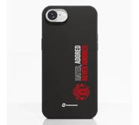 PHONECASES3D - Phone Case compatible with Apple iPhone 16e Manchester United FC - Hated-Adored - Ergonomic Design - Lightweight & Durable Protection - Black