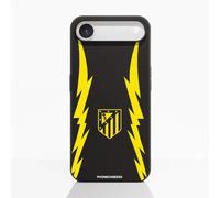 PHONECASES3D - Phone Case compatible with Apple iPhone 17 Air Atlético de Madrid Official Compostable 100% Plant Based Black
