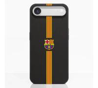 PHONECASES3D - Phone Case compatible with Apple iPhone 17 Air FC Barcelona - Full Color Crest & Stripes - Ergonomic Design - Lightweight & Durable Protection - Black