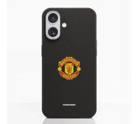PHONECASES3D - Phone Case compatible with Apple iPhone 17 Manchester United FC - Color Shield - Ergonomic Design - Lightweight & Durable Protection - Black