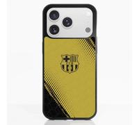 PHONECASES3D - Phone Case compatible with Apple iPhone 17 Pro FC Barcelona - Sport Diagonal Edition - Patented 3D Effect Design - Lightweight & Durable Protection - Black