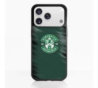 PHONECASES3D - Phone Case compatible with Apple iPhone 17 Pro Hibernian FC Official Protective TPU Black