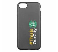 PHONECASES3D - Phone Case compatible with Apple iPhone 7 Hibernian FC Official Compostable 100% Plant Based Black