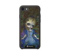 PHONECASES3D - Phone Case compatible with Apple iPhone 7 Jasmine Becket - 3D Phone Case Design Alice in a Monets Water Lillies - Patented 3D Effect Design - Lightweight & Durable Protection - Black