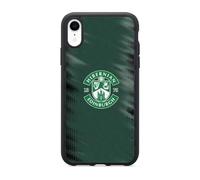 PHONECASES3D - Phone Case compatible with Apple iPhone XR Hibernian FC Official Protective TPU Black