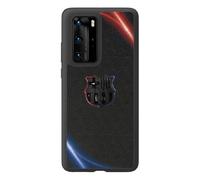 PHONECASES3D - Phone Case compatible with Huawei P40 Pro FC Barcelona - Second Kit - Patented 3D Effect Design - Lightweight & Durable Protection - Black