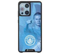 PHONECASES3D - Phone Case compatible with OPPO Find X3 Man City Official Protective TPU Black