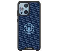 PHONECASES3D - Phone Case compatible with OPPO Find X3 Man City Official Protective TPU Black