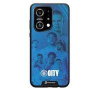 PHONECASES3D - Phone Case compatible with OPPO Find X5 Man City Official Protective TPU Black