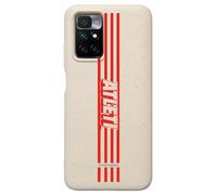 PHONECASES3D - Phone Case compatible with Redmi 10 Global Atlético de Madrid Official Compostable 100% Plant Based Black