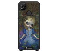 PHONECASES3D - Phone Case compatible with Redmi 9C Global Jasmine Becket - 3D Phone Case Design Alice in a Monets Water Lillies - Patented 3D Effect Design - Lightweight & Durable Protection - Black