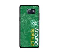 PHONECASES3D - Phone Case compatible with Samsung Galaxy A5-2017 Hibernian FC Official Protective TPU Black