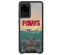 PHONECASES3D - Phone Case compatible with Samsung Galaxy Note 20 ULTRA Vincent Hie - 3D Phone Case Design Paws - Patented 3D Effect Design - Lightweight & Durable Protection - Black